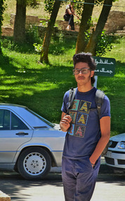 Young Modern Man with Amazing Hair, Ifrane