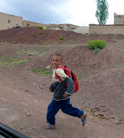 Friendly Young Boy, Village in the High Atlas