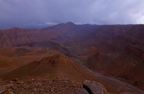 Storm Clouds Over Tizi Tirherhouzine