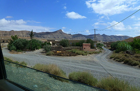 The Junction at  a Small Village, High Atlas
