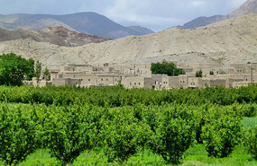 Village in a Fertile River Valley