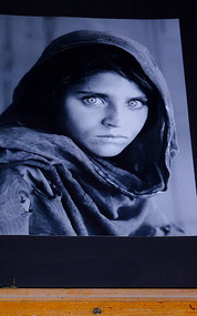 We are Followed by Afghan Girl