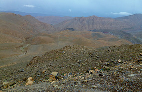 Tizi Tirherhouzine Canyon in the High Atlas