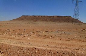 A Wonderful Mesa Toward Errachidia