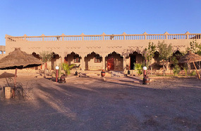 Inside the "Walls" of Our Tamlalt Hotel