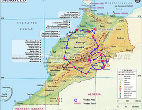 Map of Our Travels with Detour