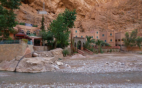 Hotel Yasmina in the Todra Gorge, Tinghir