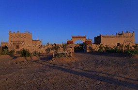 Tamlalt Maison D'Hote at Sunrise