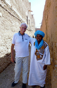 Alan with our Tamegroute Guide