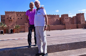 Us Happy at Ouarzazate