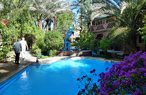 The Lovely Pool at the Zagora Riad Lamane
