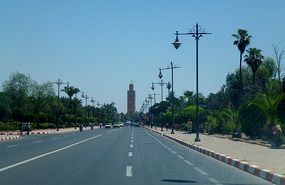 Spire of the Koutoubia Mosque, Marrakech