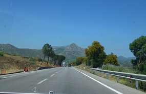 Rugged Scenery from Agrigento to Palermo