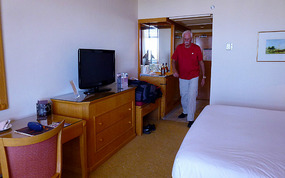 Our room at the Tunis Sheraton