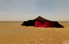 Nomad Tent in the Sahara