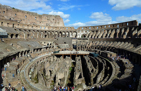 A Grand View of the Colosseum