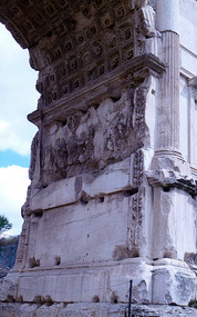 Intricate Carving - Walls of the Arch of Titus