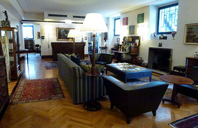 Lounge in the Relais 6 Hotel