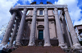 Gorgeous Temple of Antonius and Faustina