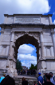 The Arch of Titus, Palatine Hill