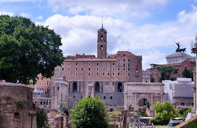 The Forum Toward Capitoline Hill