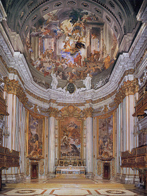 Apse and High Altar, Church of St Ignatius 