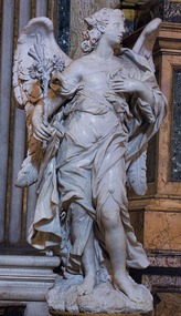 Exquisite Marble Angel Sculpture