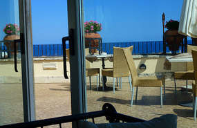 Top Floor of our Des Etrangers Hotel
