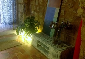 A Nice Touch - Concealed Lighting and Pot Plants