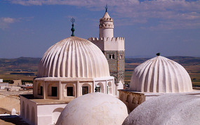 Domes of the Zaouia of Sidi Boumakhlouf Mosque 