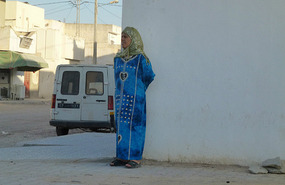 Traditional Woman in Kairouan