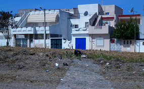 Typical Housing on the Outskirts of Tunis
