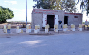 Very Obvious Sale of Illegal Petrol from Algeria
