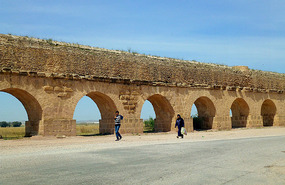 Well Preserved Ruins of the Aquaduct, Oudhna