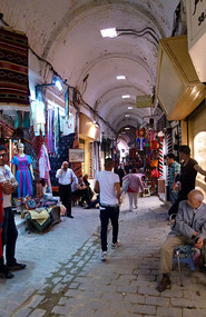 Covered Souk in Tunis Medina
