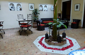 Central Courtyard of the Riad Marhbabikoum