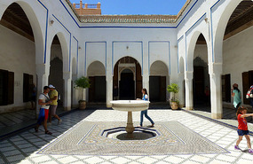 Internal Courtyard of the Bahia Palace
