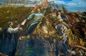 Artwork Depicting Wars Against the Pagans