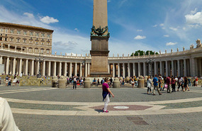 St Peters Square and Obelisk, The Vatican