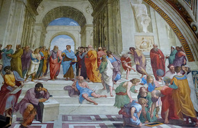 The Cardinal and the Theological Virtues (Raphael)