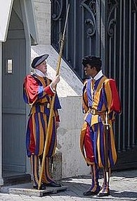 The Pontifical Swiss Guards