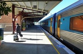 Taree Railway Platform