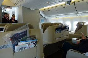 Aboard Our Amalgamated Shanghai Airlines Flight