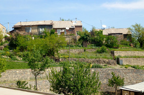Rural Houses with Numerous Satellite Dishes