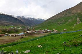 View of Ushguli Village
