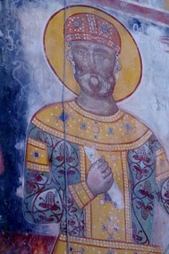 Mural of King David the Builder, Gelati