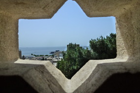 Caspian Sea from Shirvanshah Palace