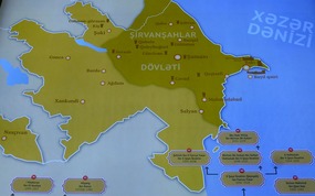 Map of the Shirvanshah Empire