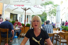 Me Happy at Sultan's Restaurant, Baku