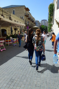 Modern Young People, Up-Market Malls in Baku